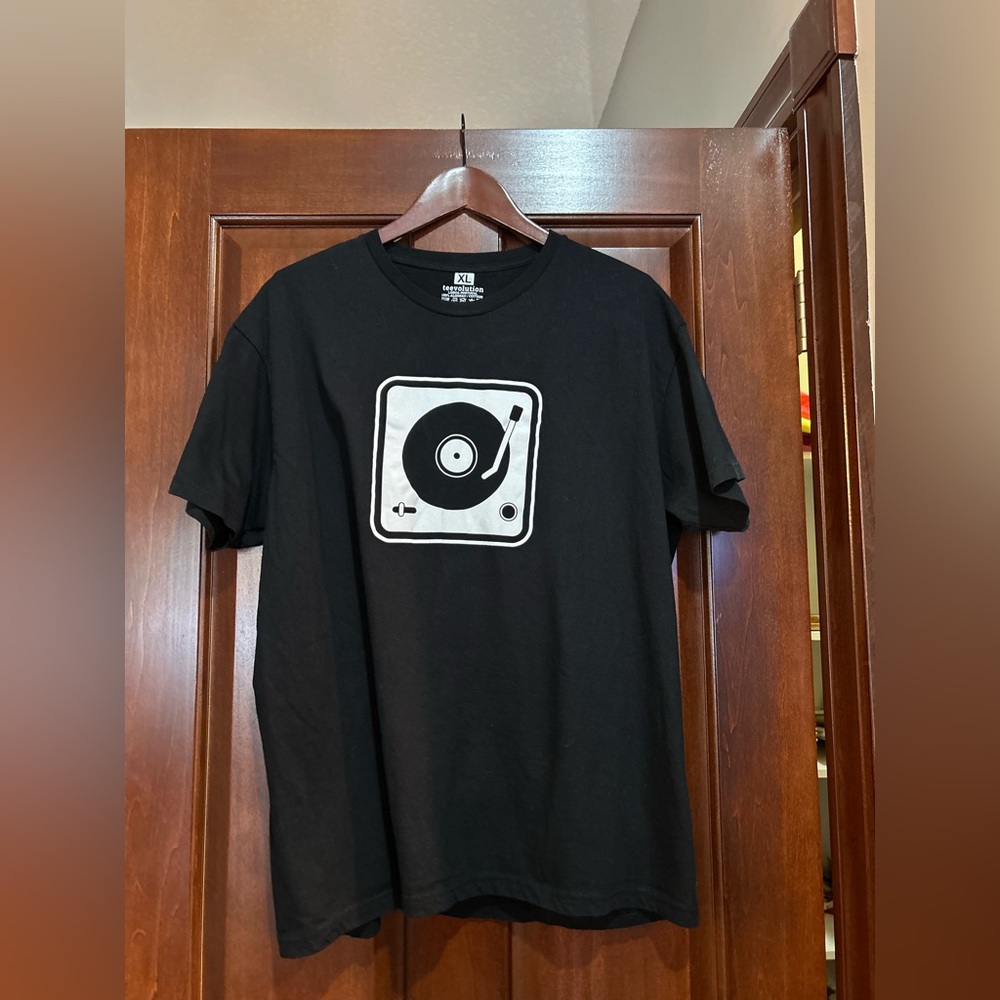 Black Teevolution XL T-Shirt